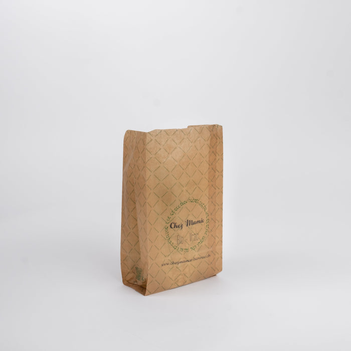 BioPaper Bag personnalisable - Sachet papier anti-humidité / anti-gras